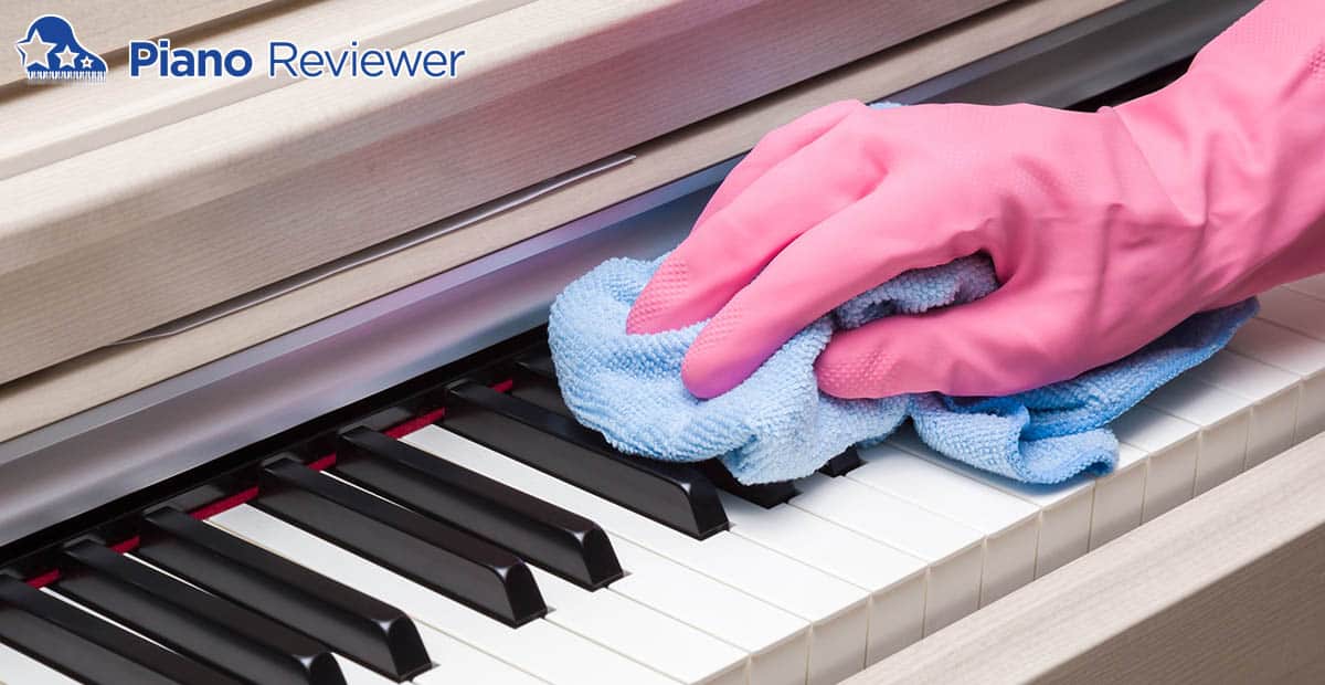 How to Clean Piano Keys