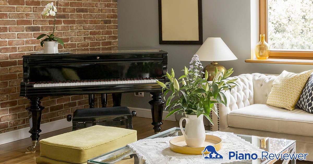 Piano placement in house